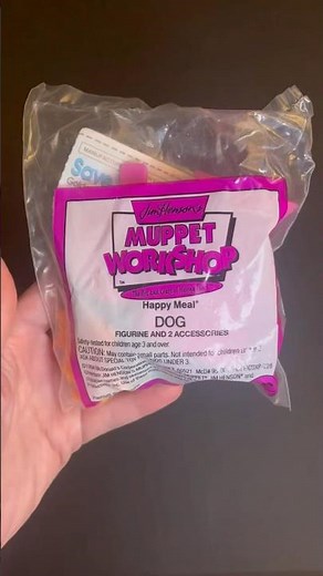 1994 Muppet Workshop Dog Happy Meal Toy #toyshorts #mcdonaldstoys