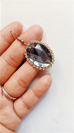 Simple Earrings🫶💕 #youtube #diy #diy #earrings #viral