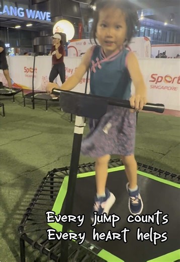 3 more days to JUMP FOR HOPE @ Sengkang Grand Mall! 25th to 27th July 2025. A jumping fitness event for all ! Only $10 per slot. Every Jump Lifts Lives. Quick book your slots : https://share.google/bxSlcQiHqi8oqLlat WhatsApp 9773 5538 for more assistance 😊#fyp #sengkanggrandmall#jumpingsingapore