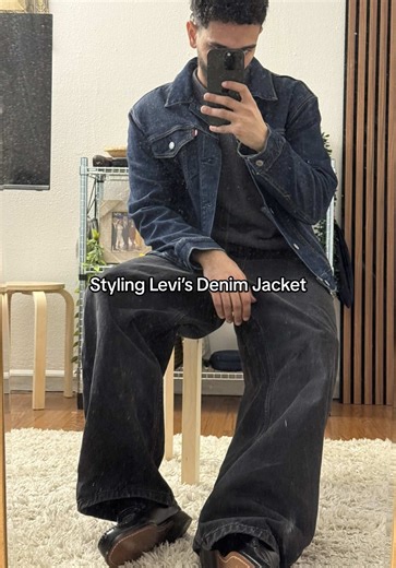 Styling My New Levi's Denim Jacket with Outfits