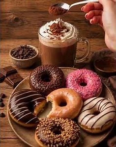No Knead Donuts #food #recipe #cooking