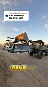 45K views · 1K reactions | Someone asked to see the loader in use so here it is. Using a FLU419 SEE Unimog to install a camper shell. It is hydraulically actuated but still driven by a fully mechanical diesel platform. Old equipment. Hydraulic power. Real work. #Unimog #FLU419 #SEEUnimog #TruckCamper #CamperShellInstall #Hydraulics #Diesel #MilitaryVehicles #OverlandBuild #OffGridLife #WrenchLife #BuiltNotBought #HeavyEquipment #Fabrication | StartupSlick | Facebook