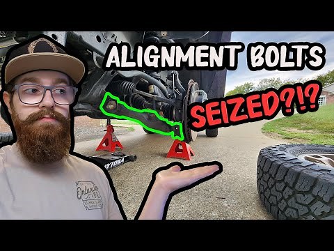 4th Gen 4Runner Lower Control Arms & Alignment Bolts Replacement