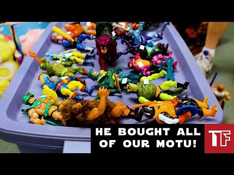 He Bought all of Our He-Man! Masters of the Universe Collection Haul!