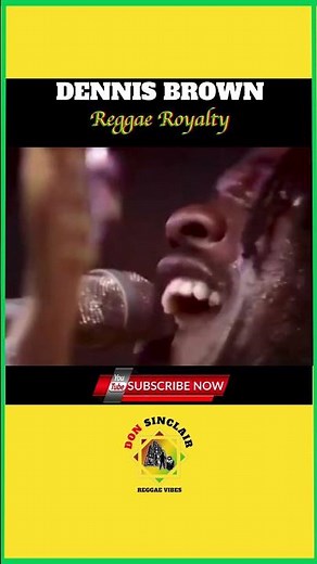 Roots & Culture Reggae Royalty Legend: Dennis Brown Live Performance Reggae #Music #shorts