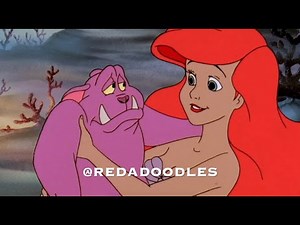 0ARCHIVES - Ariel saves Lucky from Ursula - (The Little Mermaid TV Series)