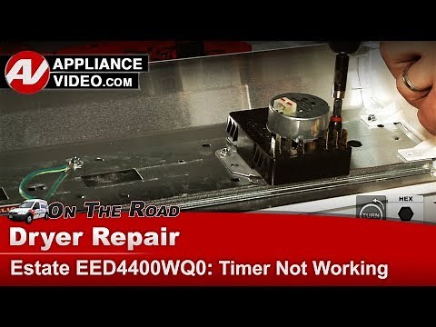 Estate Dryer Repair - No Start - Dryer Timer