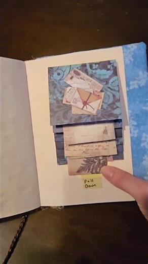 Ravenclaw Junk Journal Hidden Patronus Spell #junkjournal #ravenclaw #wizardingworld