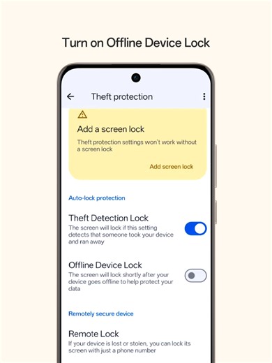 Activar la protección contra robos en tu OPPO