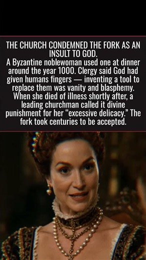 The Church Condemned The Fork As An Insult To God. A Woman Died After Using One.