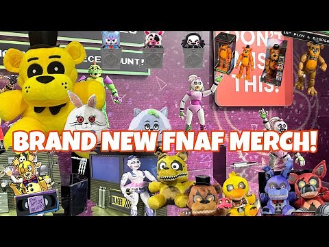 All The New Jazwares FNaF Merch Revealed at NYC Toy Fair 2026!