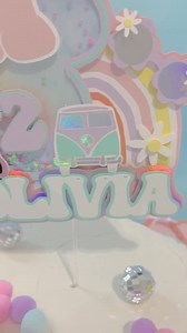 Groovy Minnie Mouse Cake Topper - Etsy