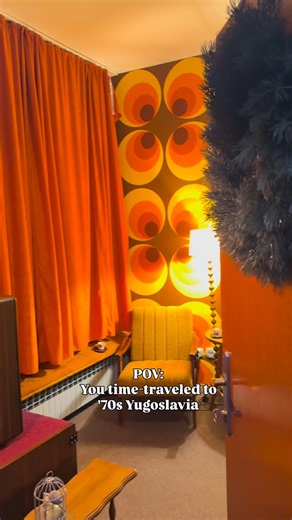 ShowMeZagreb on Instagram: "Imagine stepping into a 70s Yugoslavian apartment in Zagreb… retro wallpapers, music, and furniture set the perfect nostalgic vibe. But don’t let this cozy charm fool you! Hidden puzzles and clever secrets lurk in every corner. Will you solve them all and make it back to the present? ⏳ We had so much fun! P.S. we couldn’t film everything… you’ll have to see the rest for yourself 😉 📍Ex(it) YU, Elephant in the Escape Room, Maruševečka 8 (Trešnjevka), Zagreb @elephant.