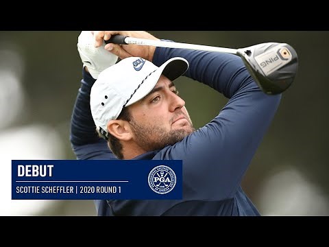 Every Shot from Scottie Scheffler's Debut Round | 2020 PGA Championship