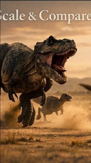 Which Dinosaur Was Actually the Fastest? #dinosaurs #comparison