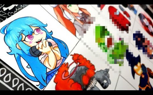 【FNF】画出12个高清MOD的人物(2)