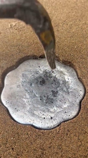 Incredible Liquid Metal Shaping #MetalProducts #CastingProcess #IndustrialProduction