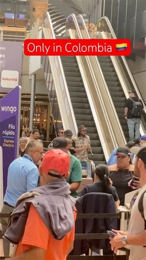 Airport Music in Colombia 🎶✨