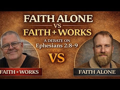 SALVATION DEBATE: Are We Saved By Faith ALONE or Faith + WORKS? | Carl Henry vs Adam Cunningham