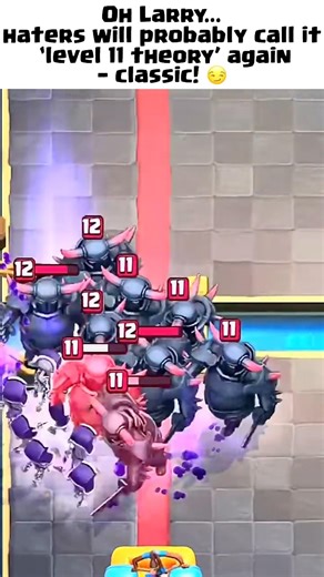 Larry VS Mega Pekka #clashroyale #viralvideo