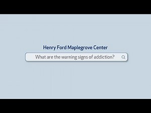 Warning signs of addiction