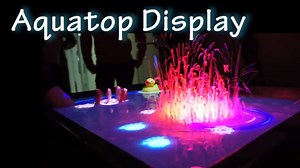 Kinect turns your bathtub into a giant liquid touchscreen