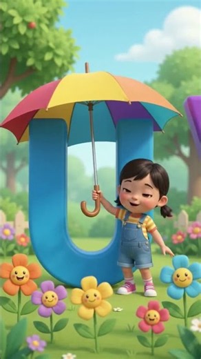 Learn ABC R to V | R is for Rabbit, S is for Squirrel 🐰🐿️ | Kids Learning
