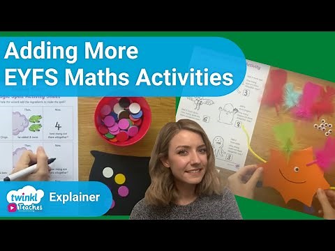'Adding More' EYFS Maths Activities