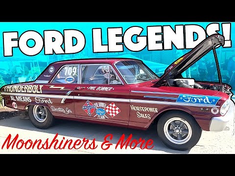 FACTORY DRAG CARS, Moonshine Runners & Racing Legends!