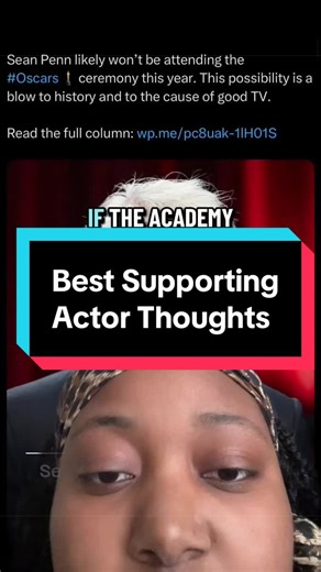 I’m rooting for Delroy but Penn winning BAFTA and SAG has me nervous. #greenscreen #bestsupportingactor #oscars #filmtok #academyawards