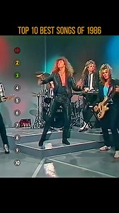 Top 10 Best Songs 1986 ✌🏻☝🏻😏🤳🏻 #baladasシ #rocknroll #rock #rock80s #reelsviralシfb #IAGenerativa #viralpost2025シ #musicadelos90moment #MeganFox #towelchallenge #rapidosoy #reelschallenge #patagonia | Alma acustica