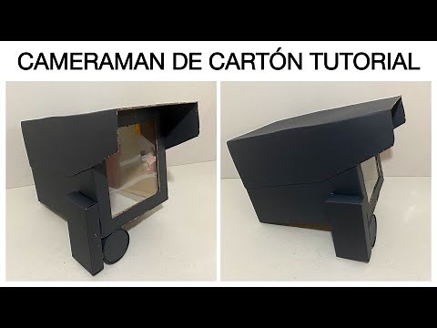 How to Make a Cardboard Cameraman | Make a Cameraman 🎥 Using Cardboard | Skibidi Toilet