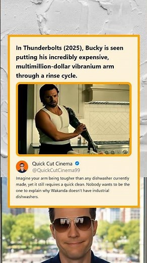 Thunderbolts 2025 Bucky Barnes Puts His Vibranium Arm Through a Strange Rinse Cycle