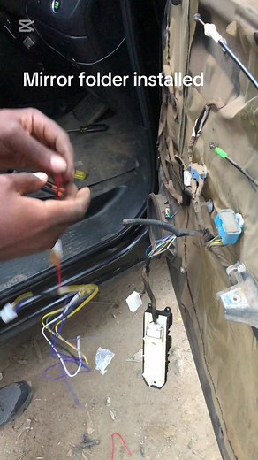 Smart Car Mirror Folder Installation Guide