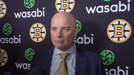 🎥 Coach Montgomery, Morgan Geekie, Parker Wotherspoon, David Pastrnak, and Brad Marchand react after the B's shootout loss in Seattle: | Boston Bruins