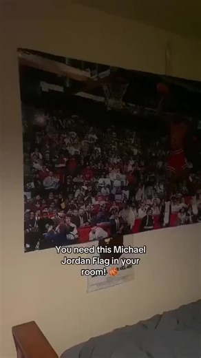 You need this Michael Jordan Flag in your room! 🏀 #michaeljordan #jordan #nba #basketball #flag #flags #tiktokshop #tiktokmademebuyit