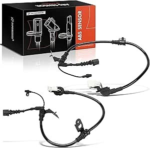 A-Premium ABS Wheel Speed Sensor Compatible with Mazda Models - CX-5 CX5 2017 2018 2019 2020 2021, 2.5L, FWD - Rear Driver and Passenger Side, 2-PC Set, Replace# KA0G437EYA, KA0G437EX