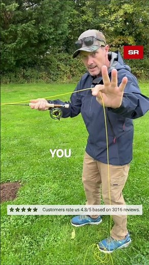 Sunray Fly Line: Easy Back Cast & Overhang Marker! #shorts