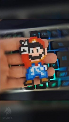 MARIO (Super Mario) - Pixel Art #supermario #pixelart #mario64