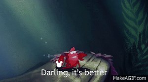 The Little Mermaid | Under the Sea | Lyric Video | Disney Sing Along on Make a GIF