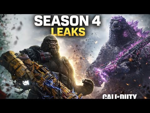 “Season 4 Leaks 🔥 Godzilla vs Kong Coming to CODM 😳