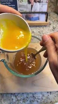 Instant Egg Drop Soup in 5 Minutes | High Protein Gut Healing Hack