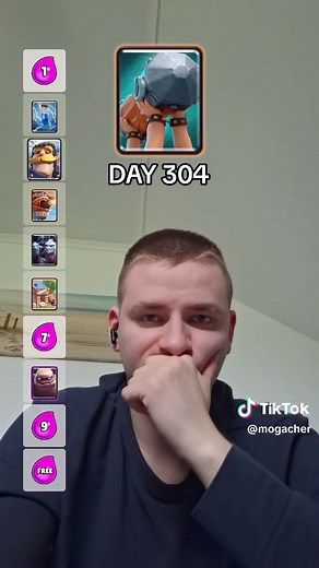 Clash Royale: Day 305 Card Challenge Ranking