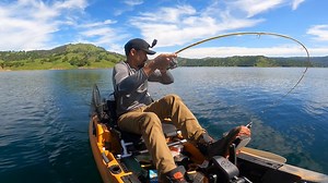 I caught the best tasting freshwater fish! 🎣 #fish #freshater #kayak | Fisherman's Life