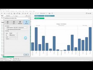 Tableau Tutorial for Beginners 31 - Create a Reference Distribution in Tableau