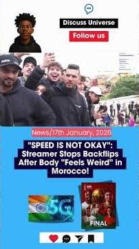 Speed Stops Backflips After Body "Feels Weird" in Morocco! | DISCUSS