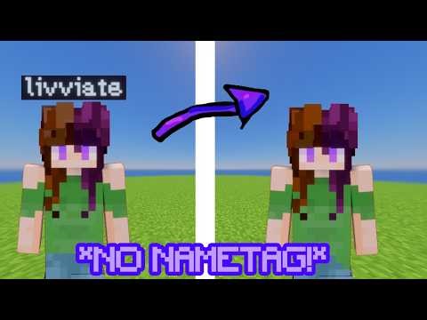 How to Turn OFF Nametags in Minecraft Java