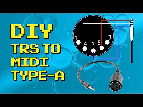 DIY: Midi TRS Type-A cable for KORG devices