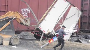 watch this - Additional video of an accident this morning involving a tractor-trailer and a Norfolk Southern train at Lighthouse Road, Guilford Township. The driver of the big rig escaped serious injury: | Public Opinion