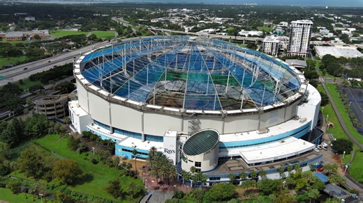 Rays eager to return to Tropicana Field for first game since hurricane damaged roof